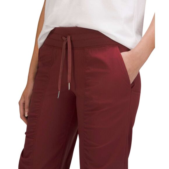 Lululemon Dance Studio Mid-Rise Jogger *Red Merlot - Picture 3 of 11